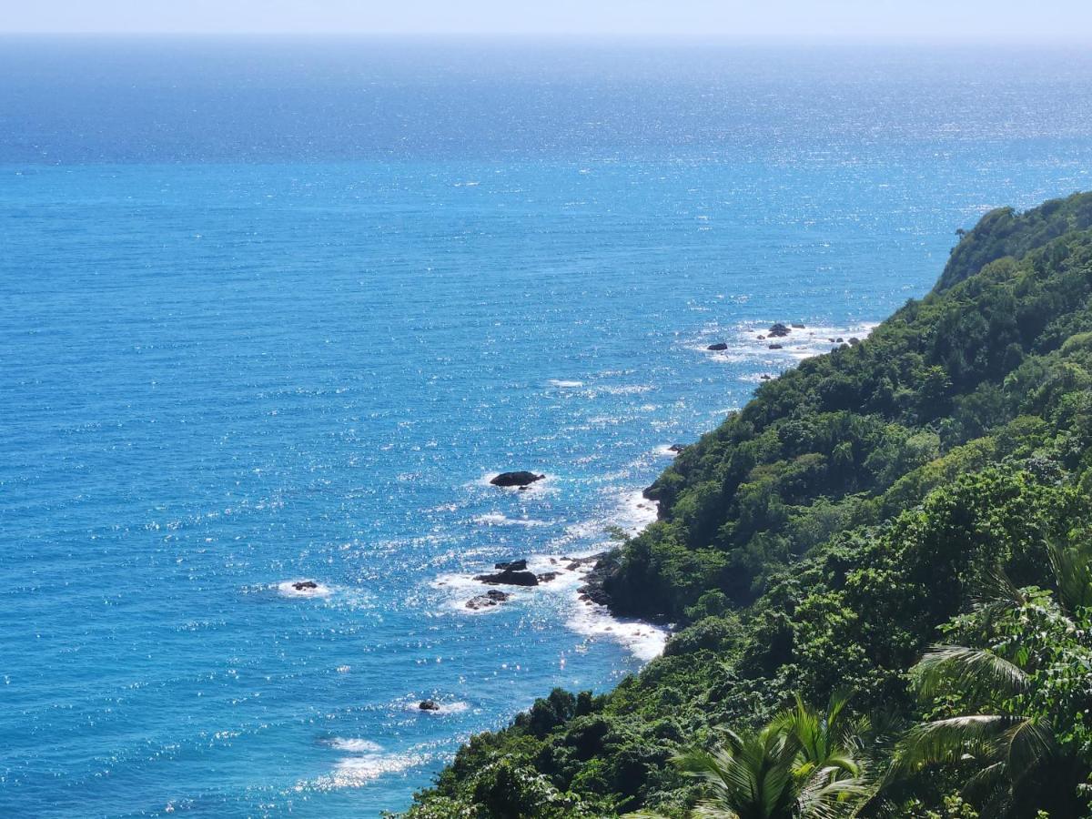 Beachfront Apartment, Quiet 4 Beds, 1 Bath, Ac, Wi-Fi, Hot Water, In Paraiso Near Los Patos Exterior foto