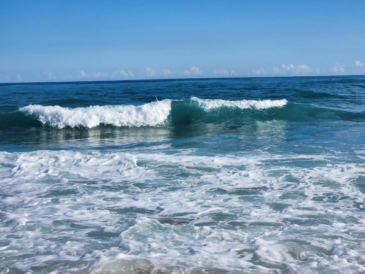 Beachfront Apartment, Quiet 4 Beds, 1 Bath, Ac, Wi-Fi, Hot Water, In Paraiso Near Los Patos Exterior foto