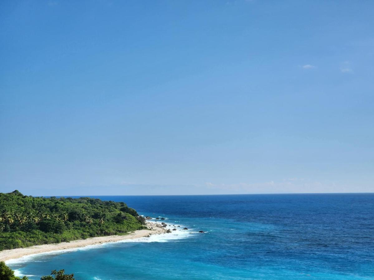 Beachfront Apartment, Quiet 4 Beds, 1 Bath, Ac, Wi-Fi, Hot Water, In Paraiso Near Los Patos Exterior foto