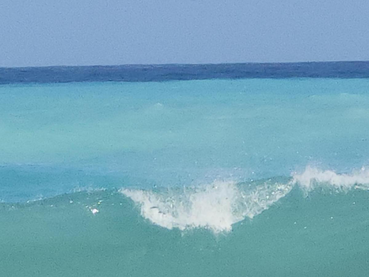 Beachfront Apartment, Quiet 4 Beds, 1 Bath, Ac, Wi-Fi, Hot Water, In Paraiso Near Los Patos Exterior foto